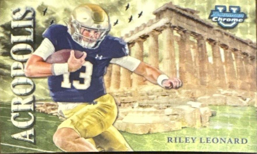 Riley Leonard [Superfractor] #A-2