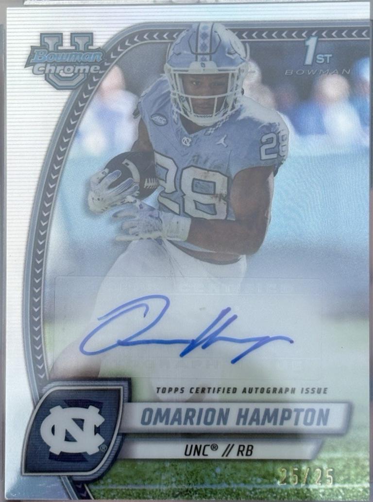 Omarion Hampton [Autograph] #SP-OH