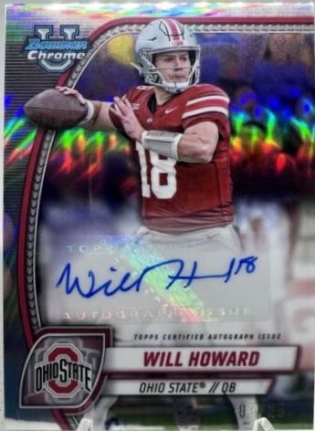 Will Howard [Autograph] #SP-WH