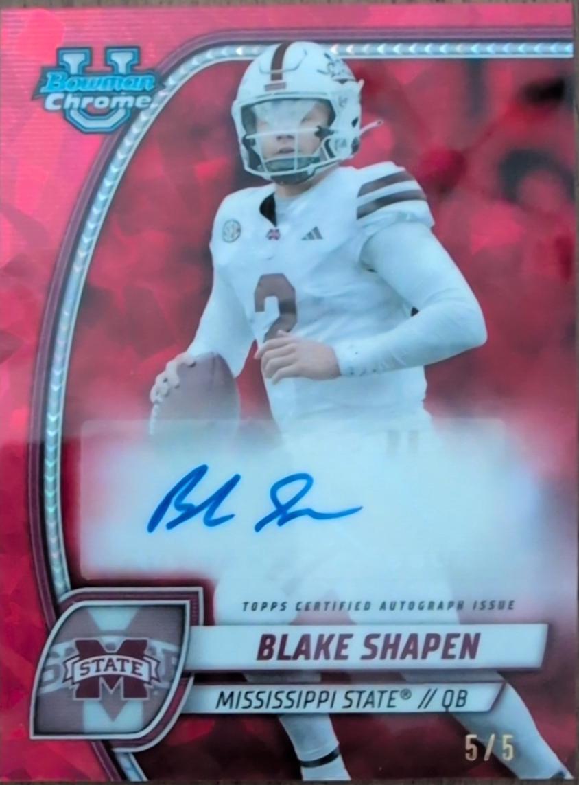 Blake Shapen [Red] #PA-BSH