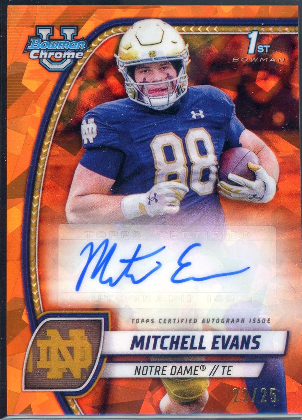 Mitchell Evans [Orange] #PA-MEV