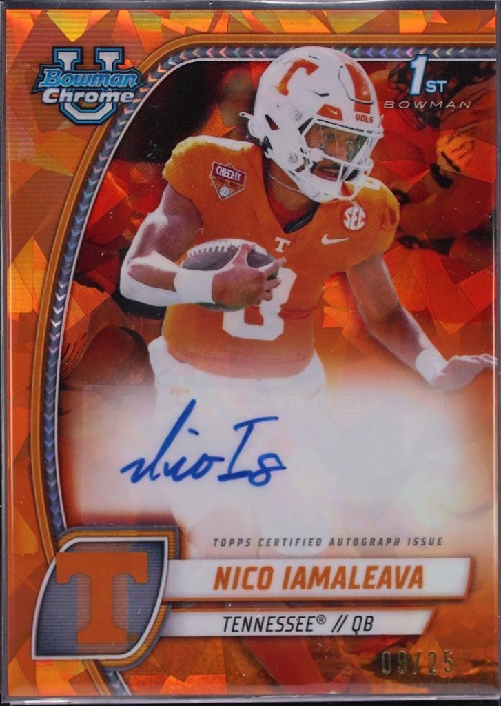 Nico Iamaleava [Orange] #PA-NIA