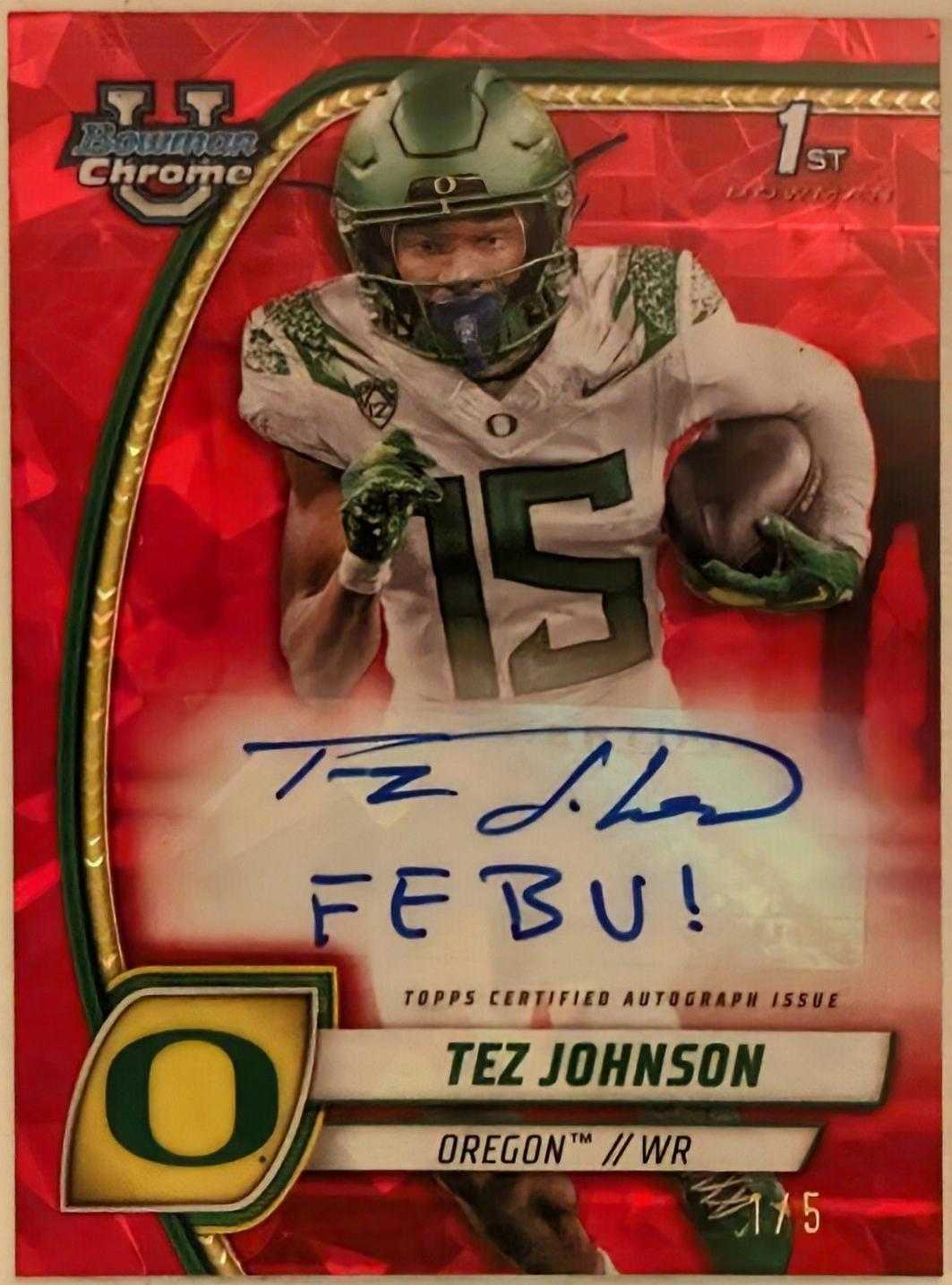 Tez Johnson [Red] #PA-TJO