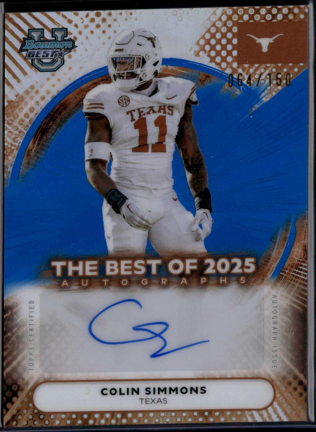 Colin Simmons [Blue] #BOA-CS