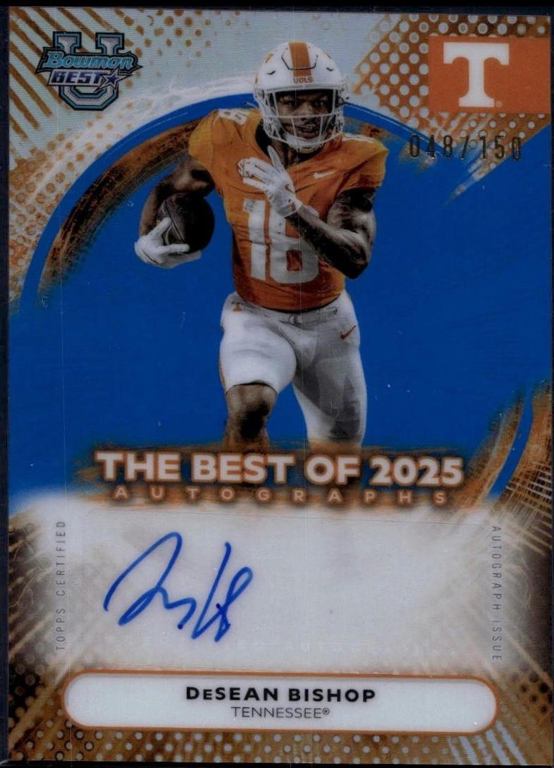 DeSean Bishop [Blue] #BOA-DBI