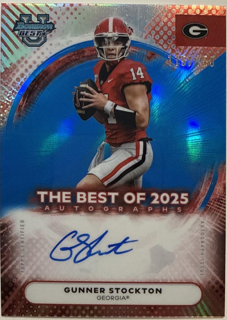 Gunner Stockton [Blue] #BOA-GS