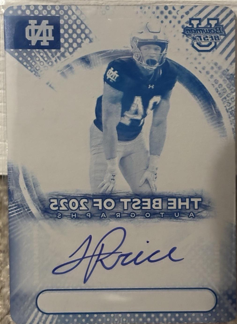 Jadarian Price [Printing Plate] #BOA-JPR