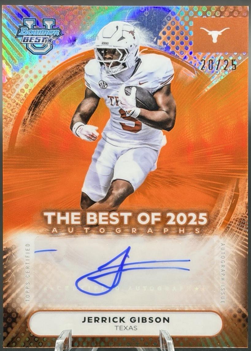 Jerrick Gibson [Orange] #BOA-JG