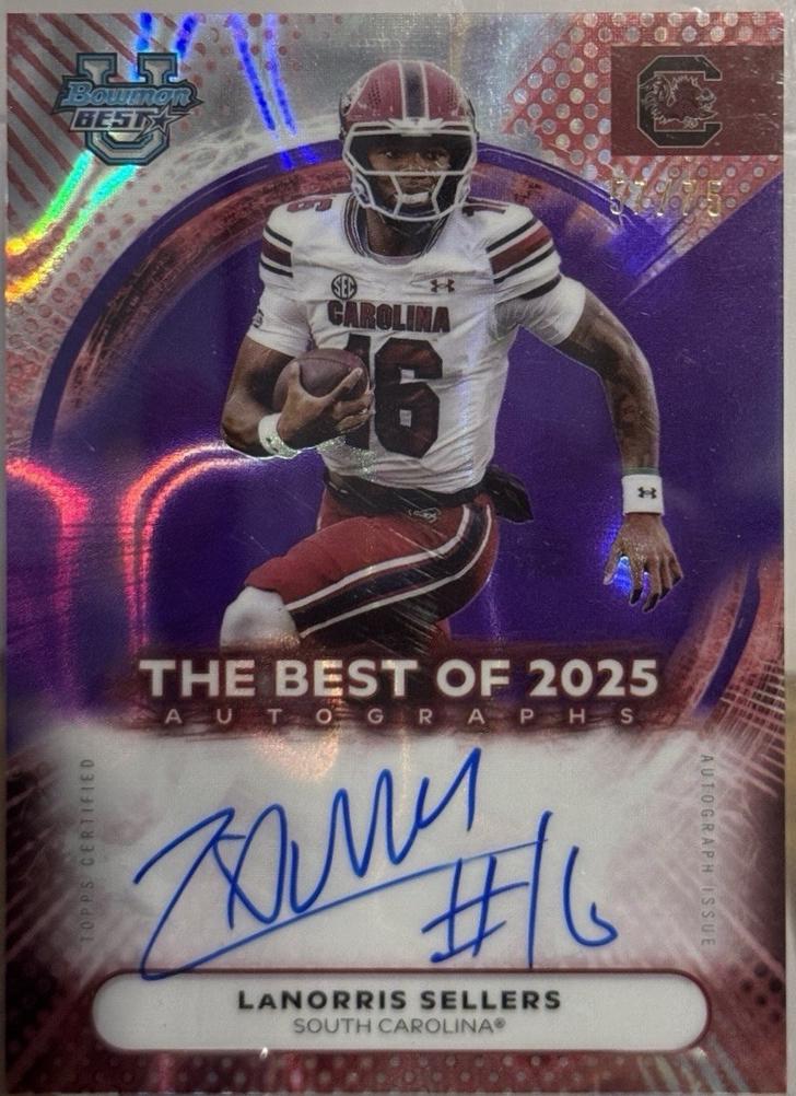LaNorris Sellers [Purple Lava] #BOA-LS