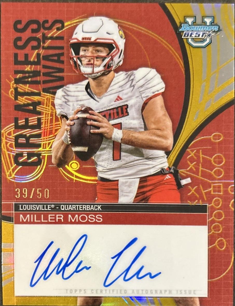 Miller Moss [Gold] #BOA-MMO