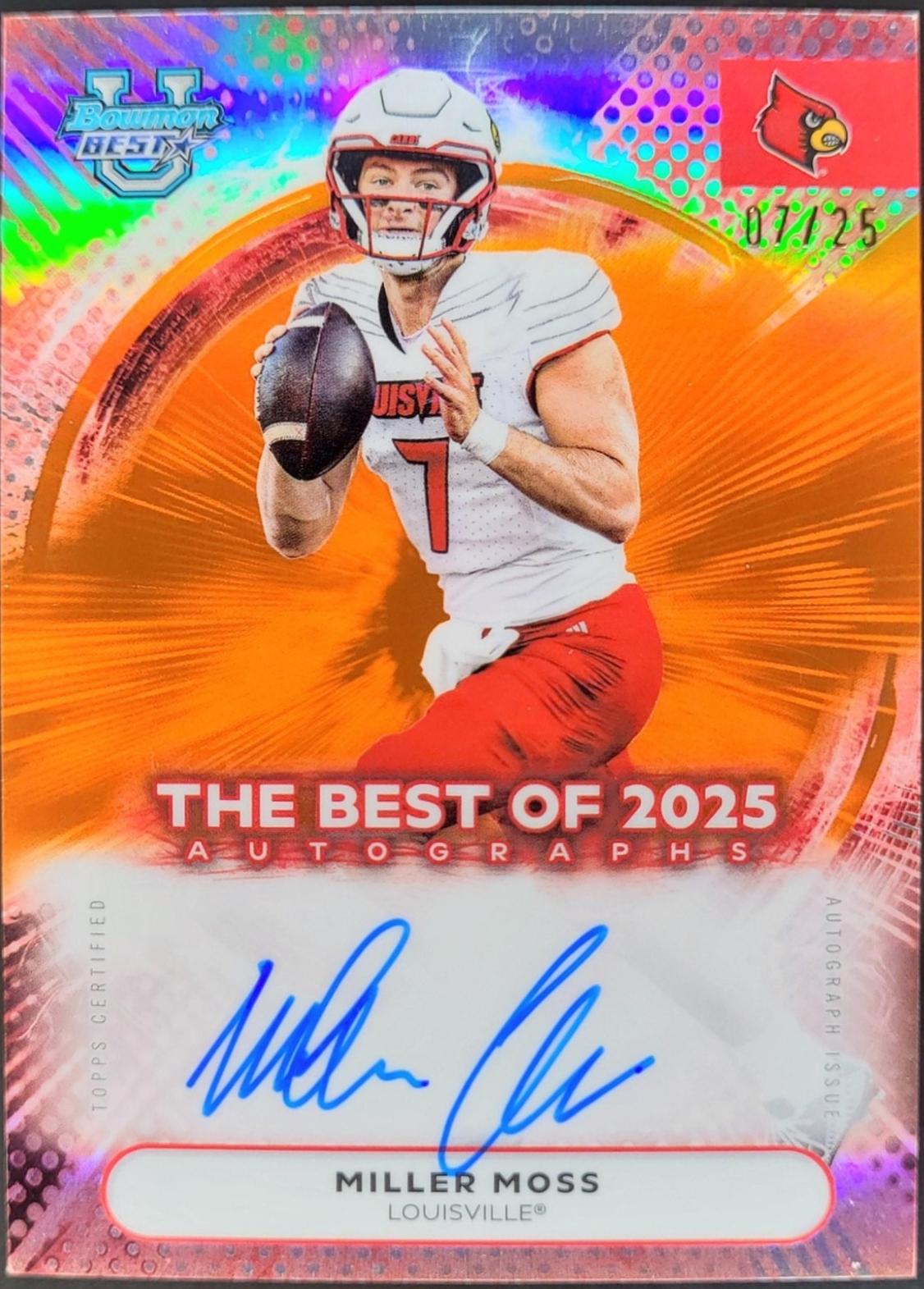 Miller Moss [Orange] #BOA-MMO