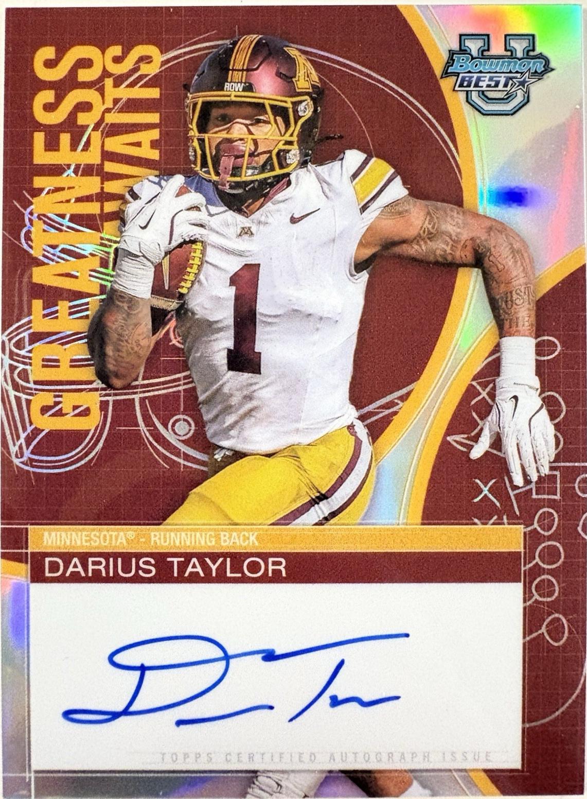 Darius Taylor #GA-DT