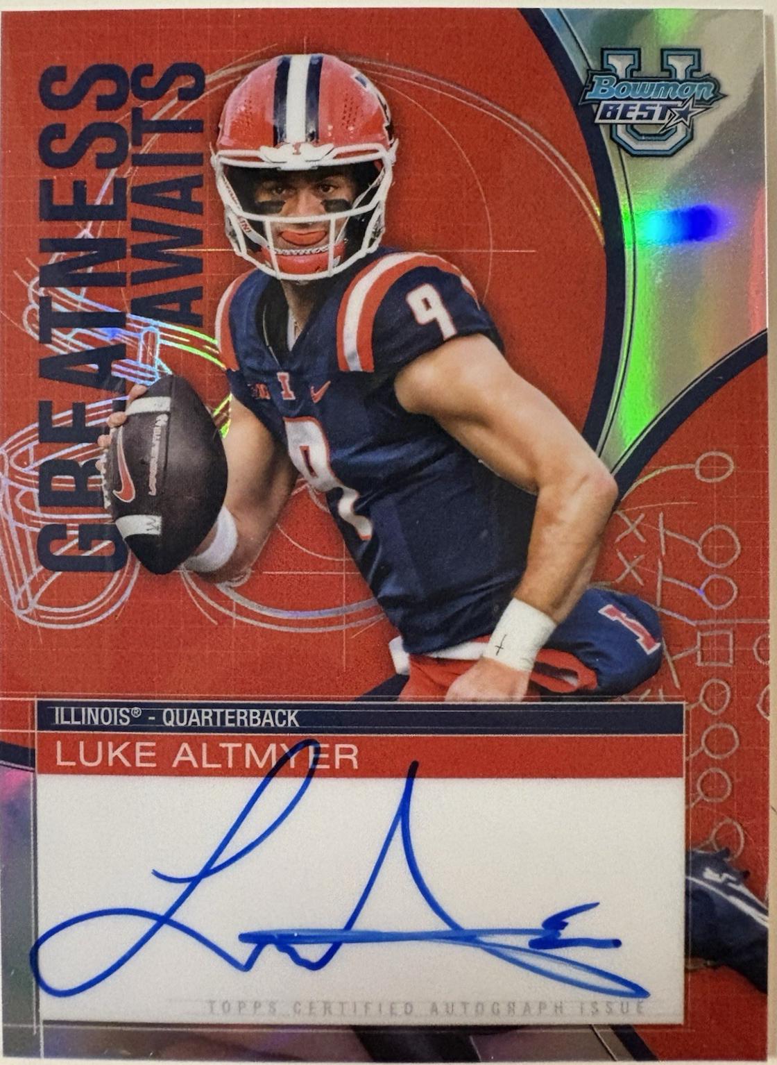 Luke Altmyer #GA-LA