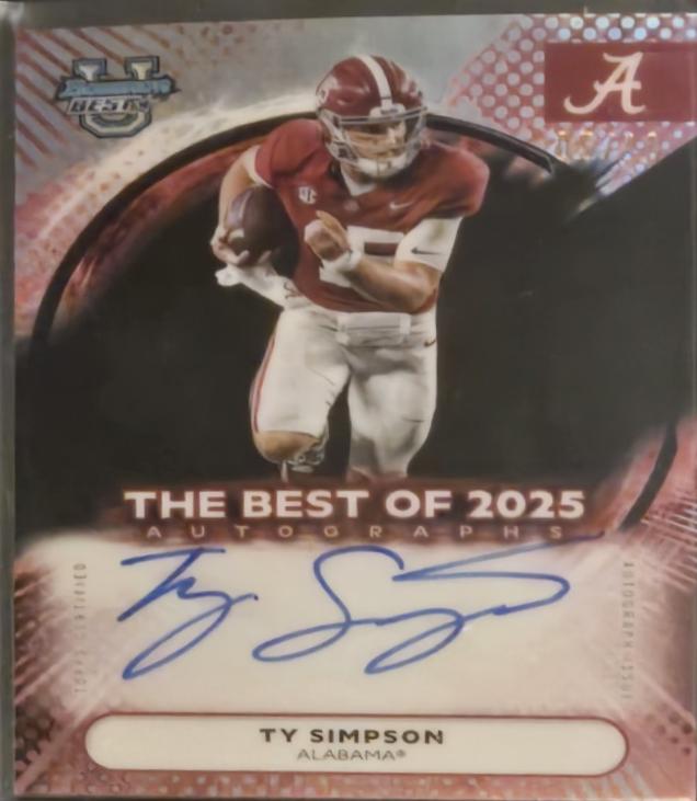 Ty Simpson [Black] #GA-TS