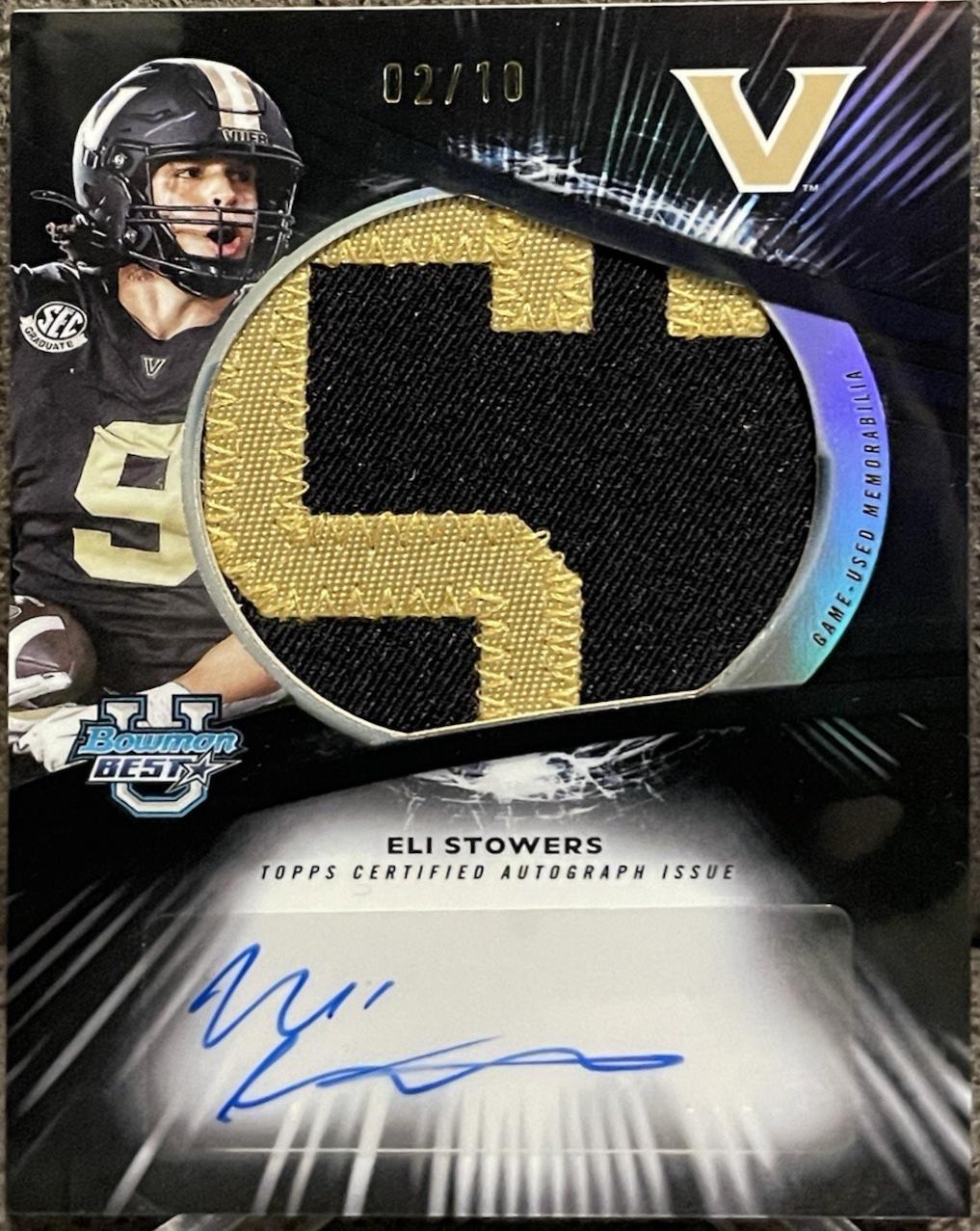 Eli Stowers [Black] #JRA-ES