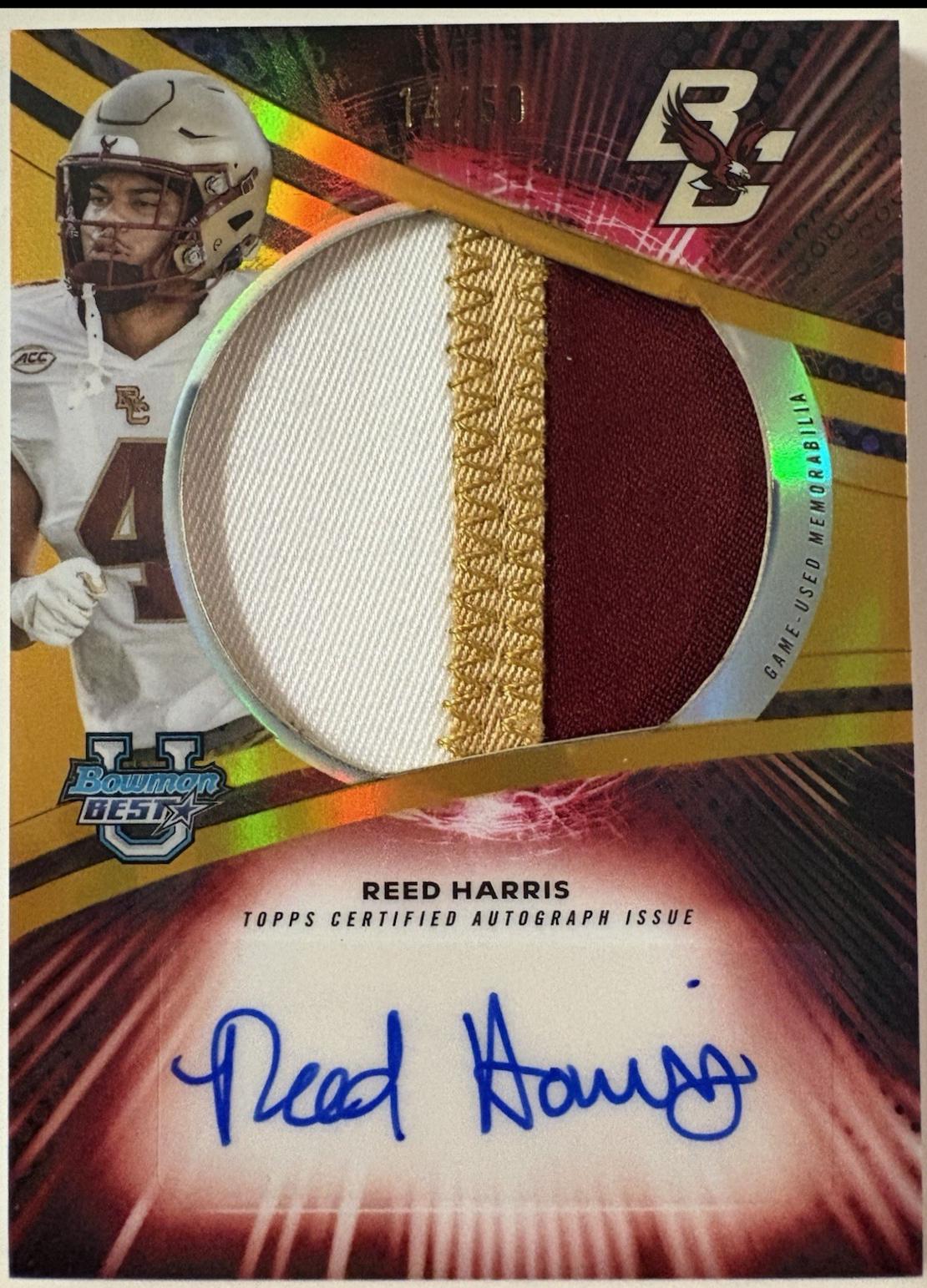Reed Harris [Gold] #JRA-RH