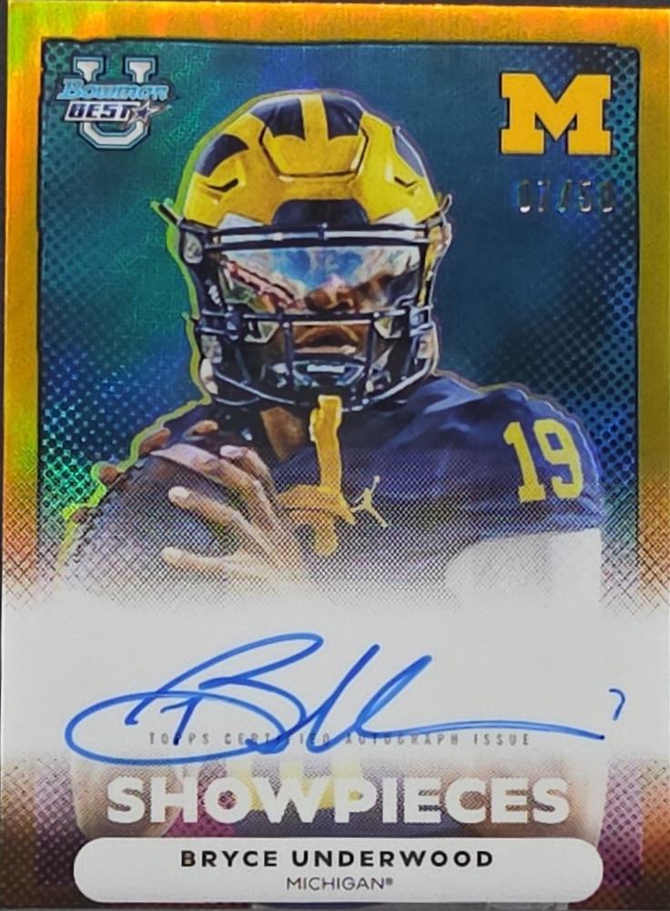 Bryce Underwood [Gold] #BSA-BU
