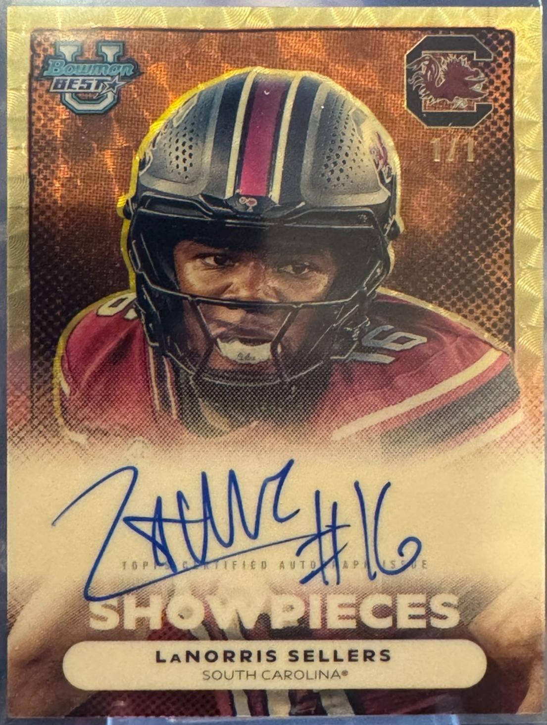 LaNorris Sellers [Superfractor] #BSA-LS