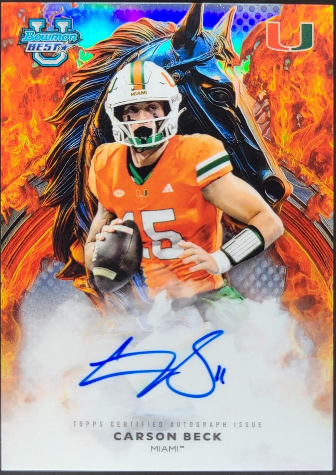 Carson Beck #WA-CB