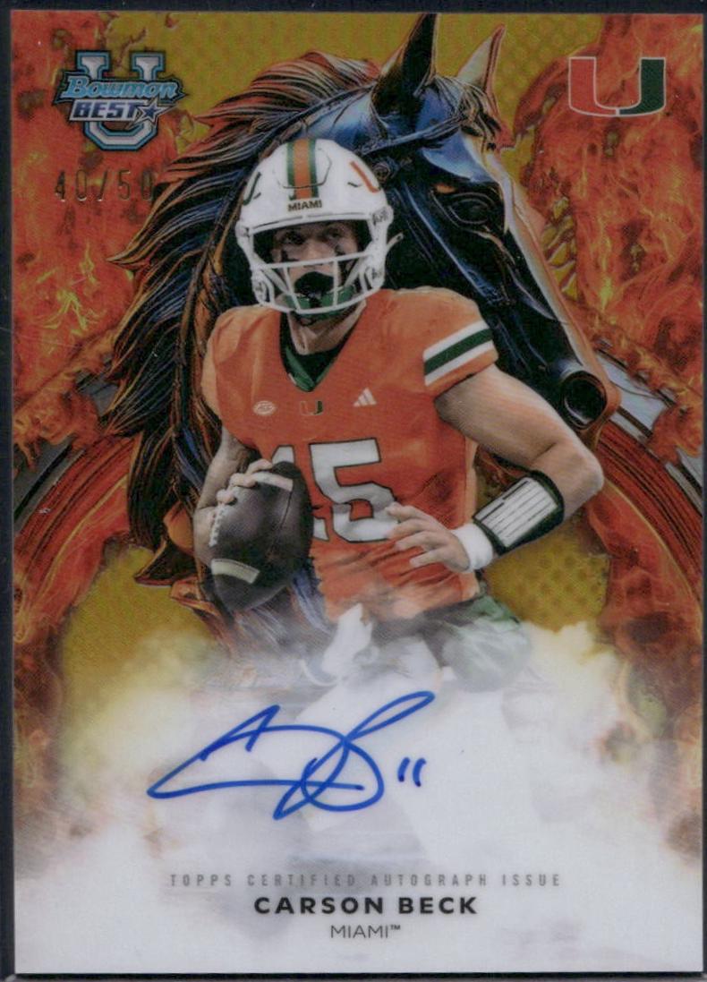Carson Beck [Gold] #WA-CB