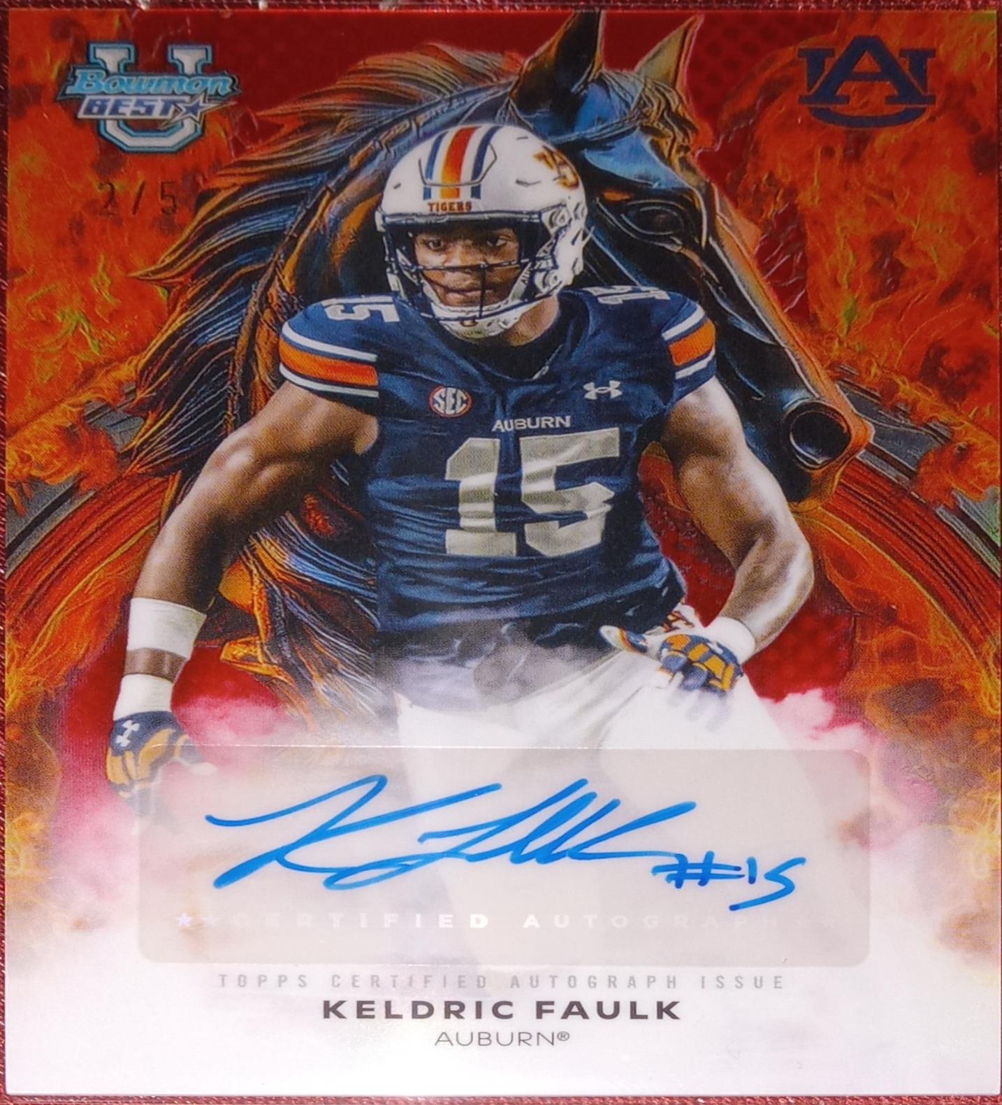 Keldric Faulk [Red] #WA-KF
