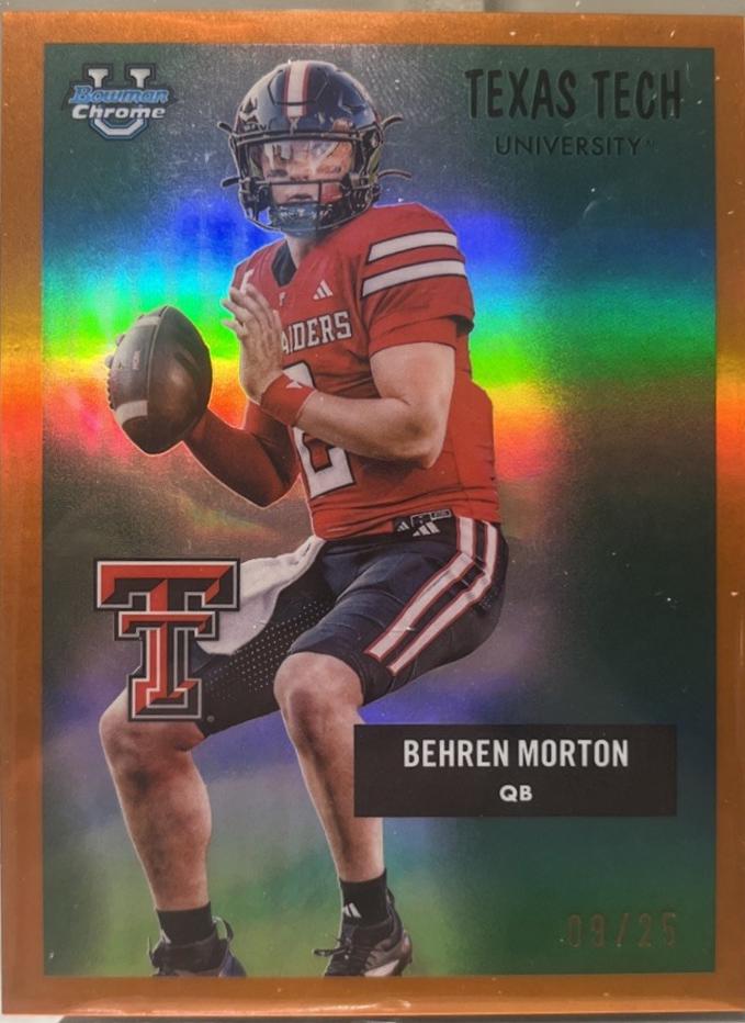 Behren Morton [Orange Refractor] #55AV-11