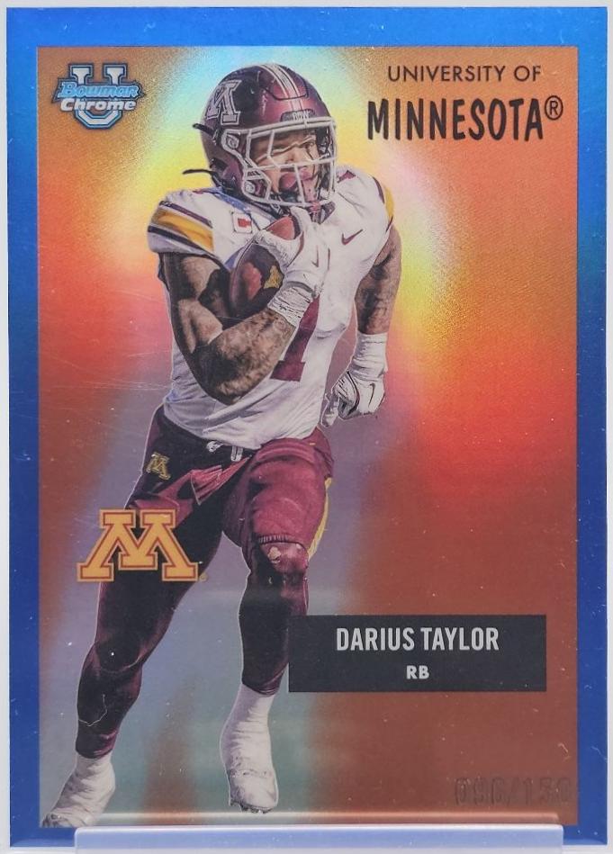 Darius Taylor [Blue Refractor] #55AV-8