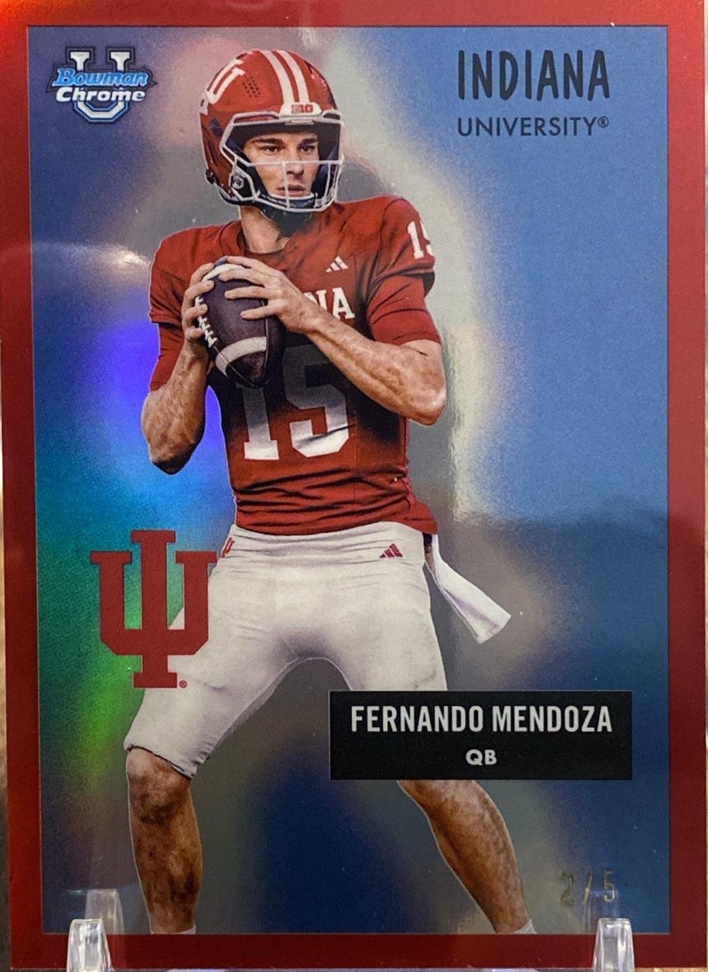 Fernando Mendoza [Red Refractor] #55AV-19