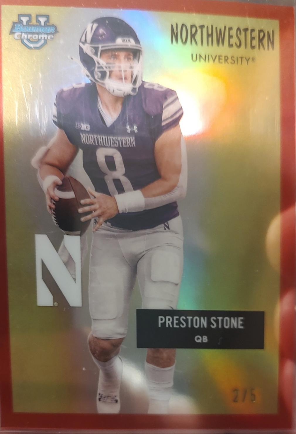 Preston Stone [Red Refractor] #55AV-20