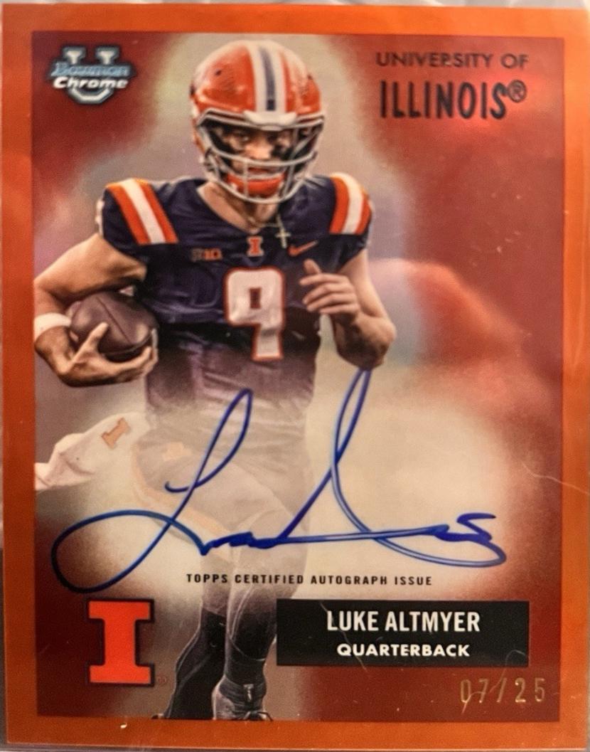 Luke Altmyer [Orange Refractor] #55AV-LA
