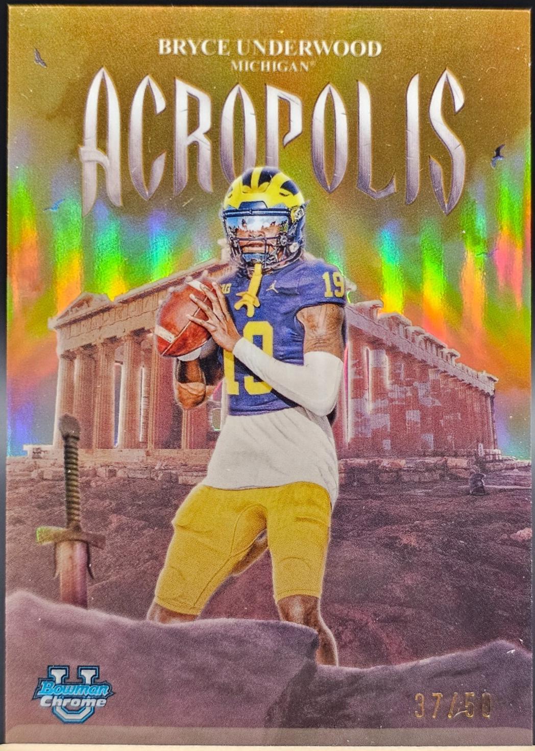 Bryce Underwood [Gold Refractor] #A-5