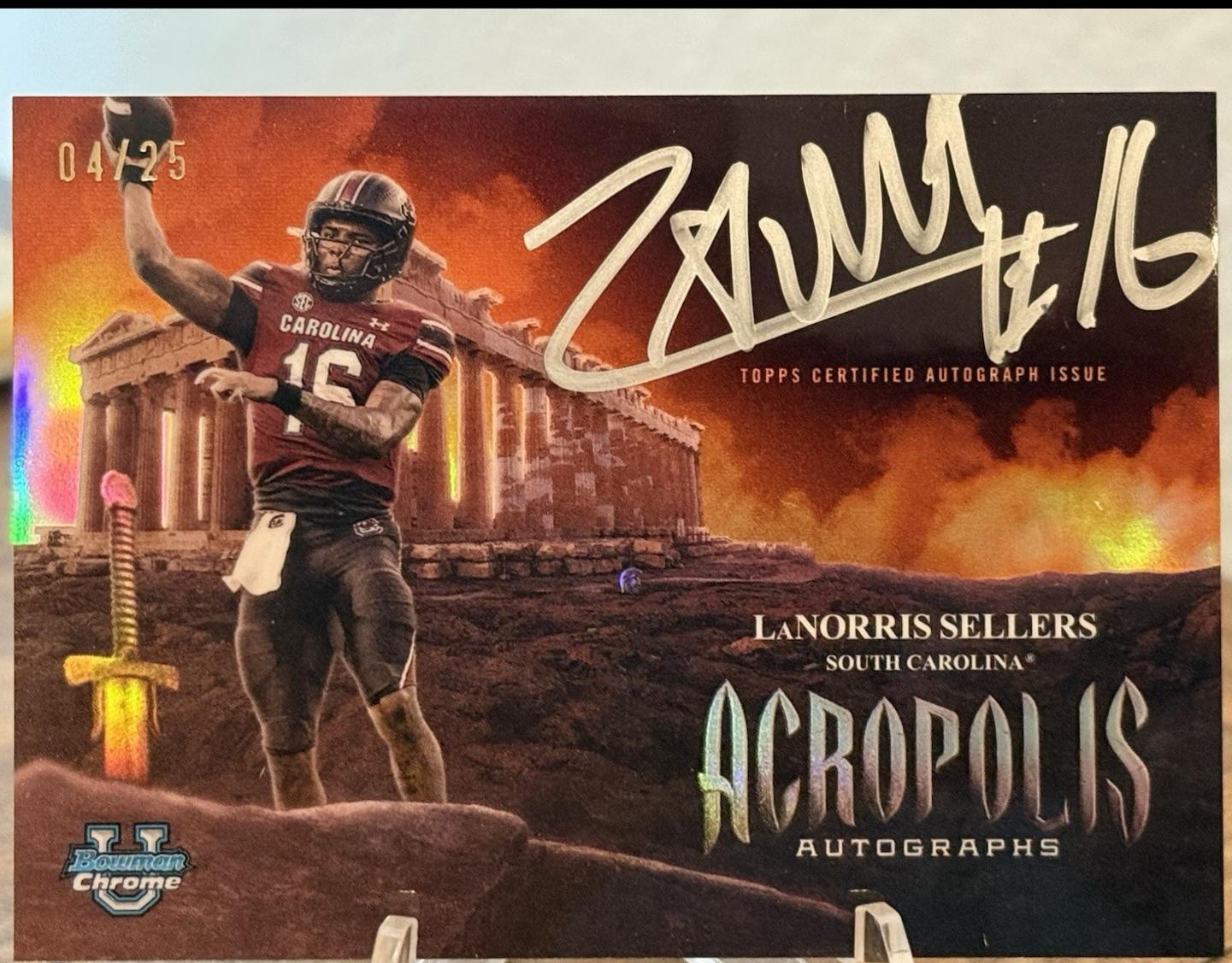 LaNorris Sellers [Orange Refractor] #AA-LS