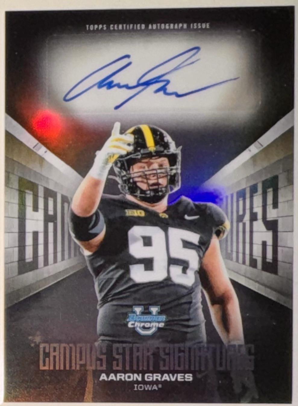 Aaron Graves [Orange Refractor] #CSS-AG