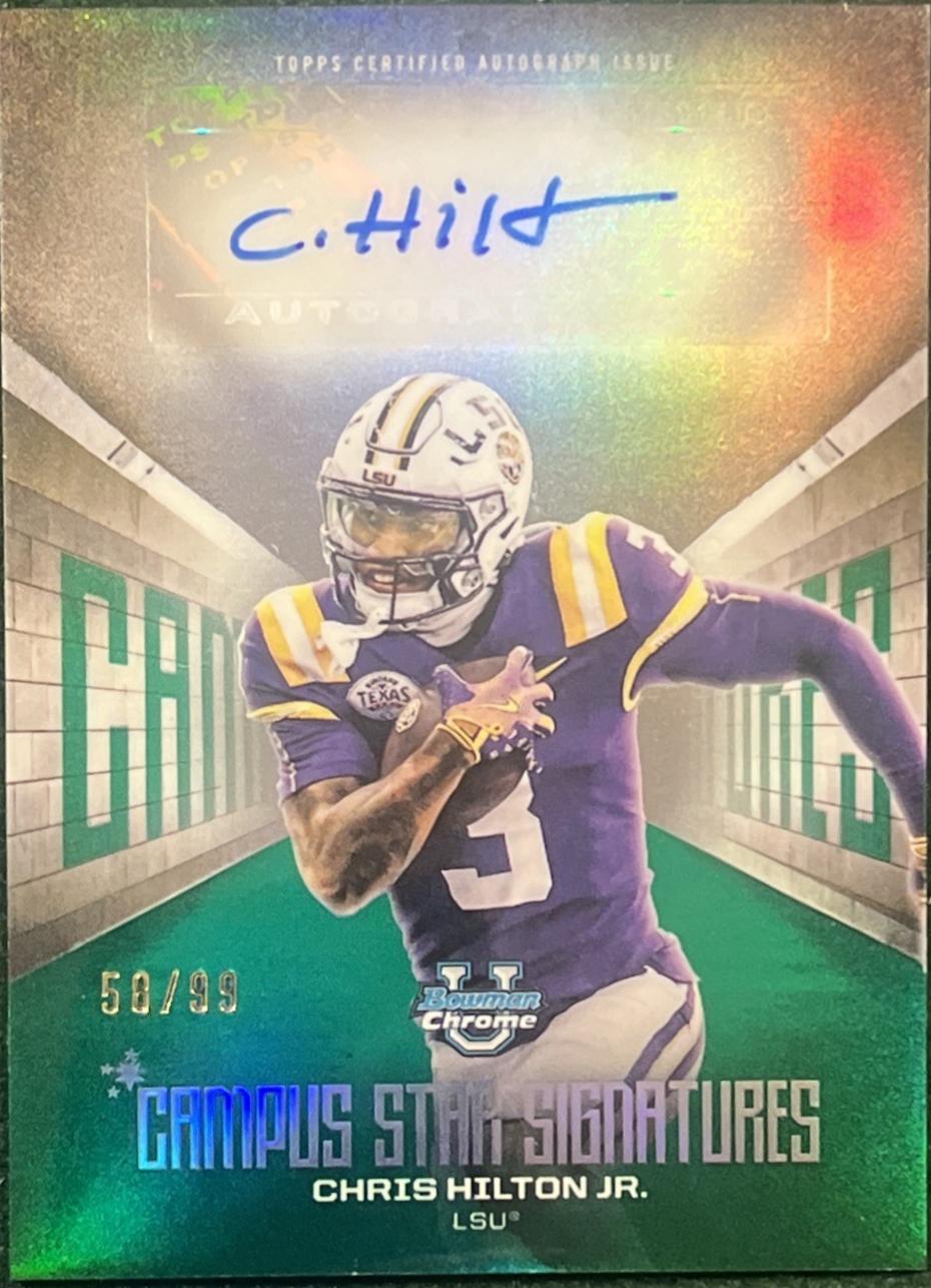 Chris Hilton Jr. [Green Refractor] #CSS-CH