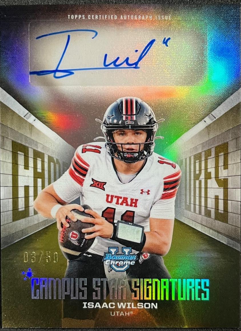 Isaac Wilson [Gold Refractor] #CSS-IW