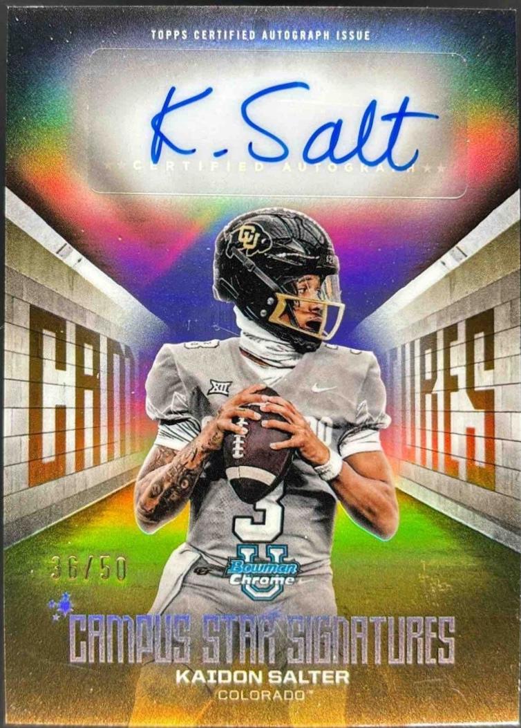 Kaidon Salter [Gold Refractor] #CSS-KS