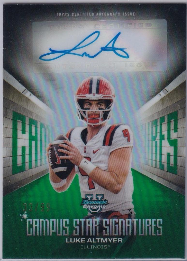 Luke Altmyer [Green Refractor] #CSS-LA