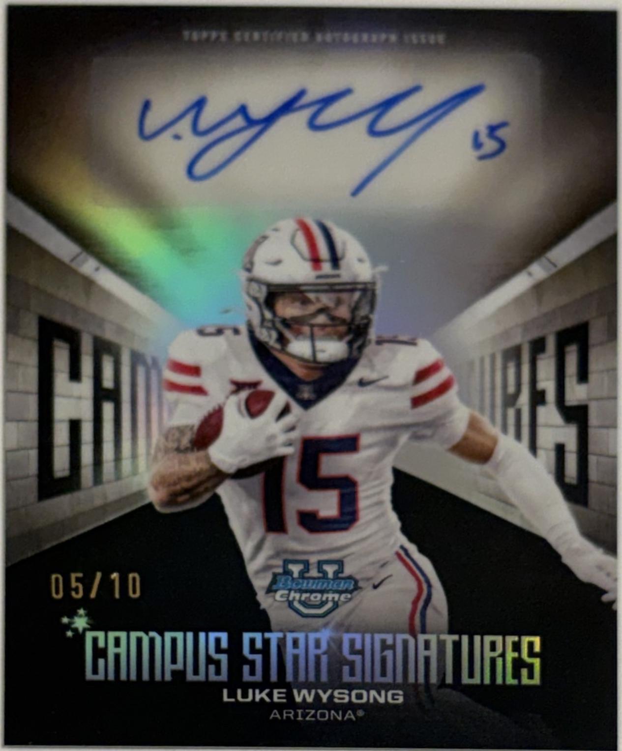 Luke Wysong [Black Refractor] #CSS-LWY