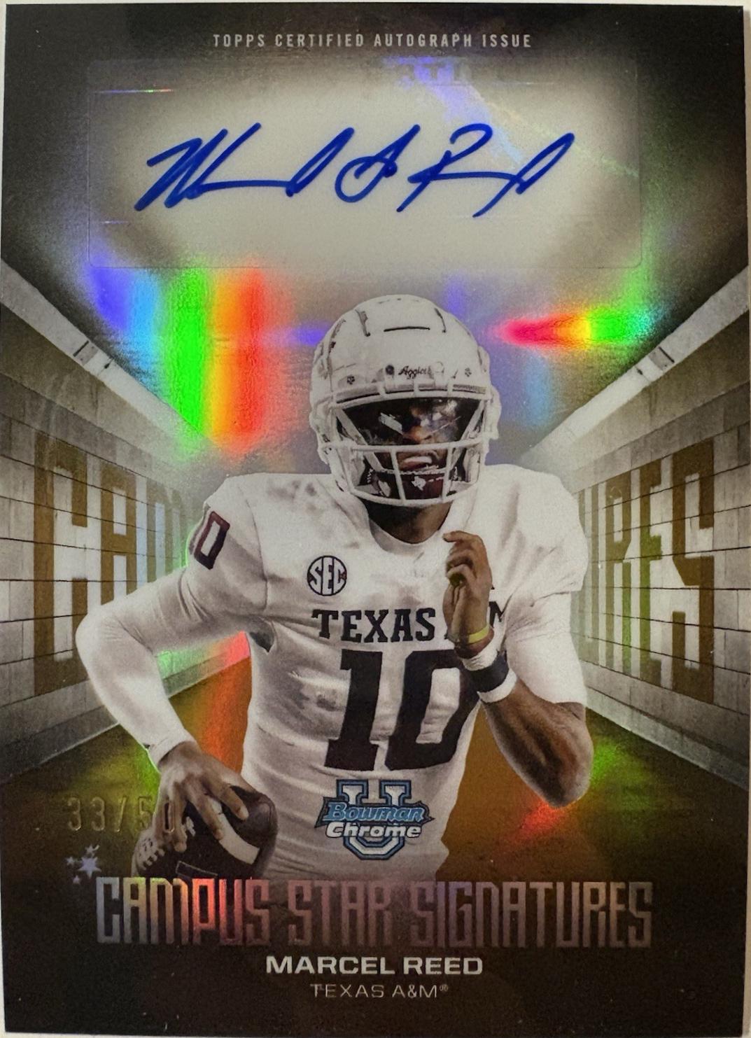 Marcel Reed [Gold Refractor] #CSS-MR