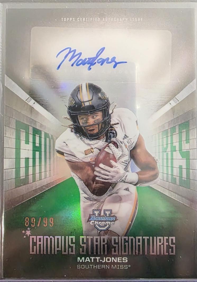 Matt Jones [Green Refractor] #CSS-MJ