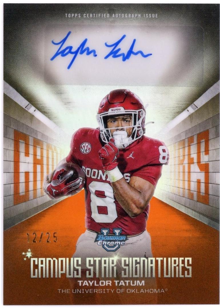 Taylor Tatum [Orange Refractor] #CSS-TT