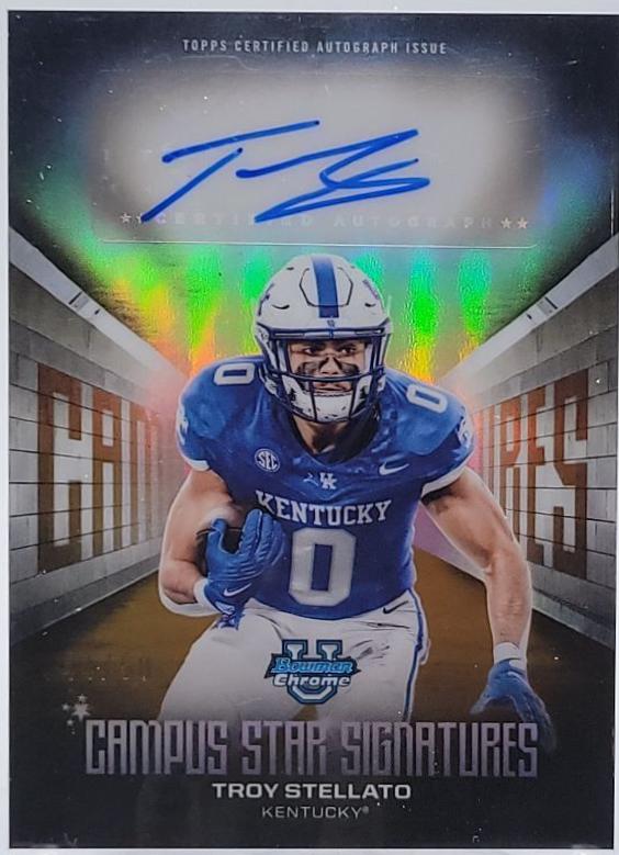 Troy Stellato [Gold Refractor] #CSS-TST
