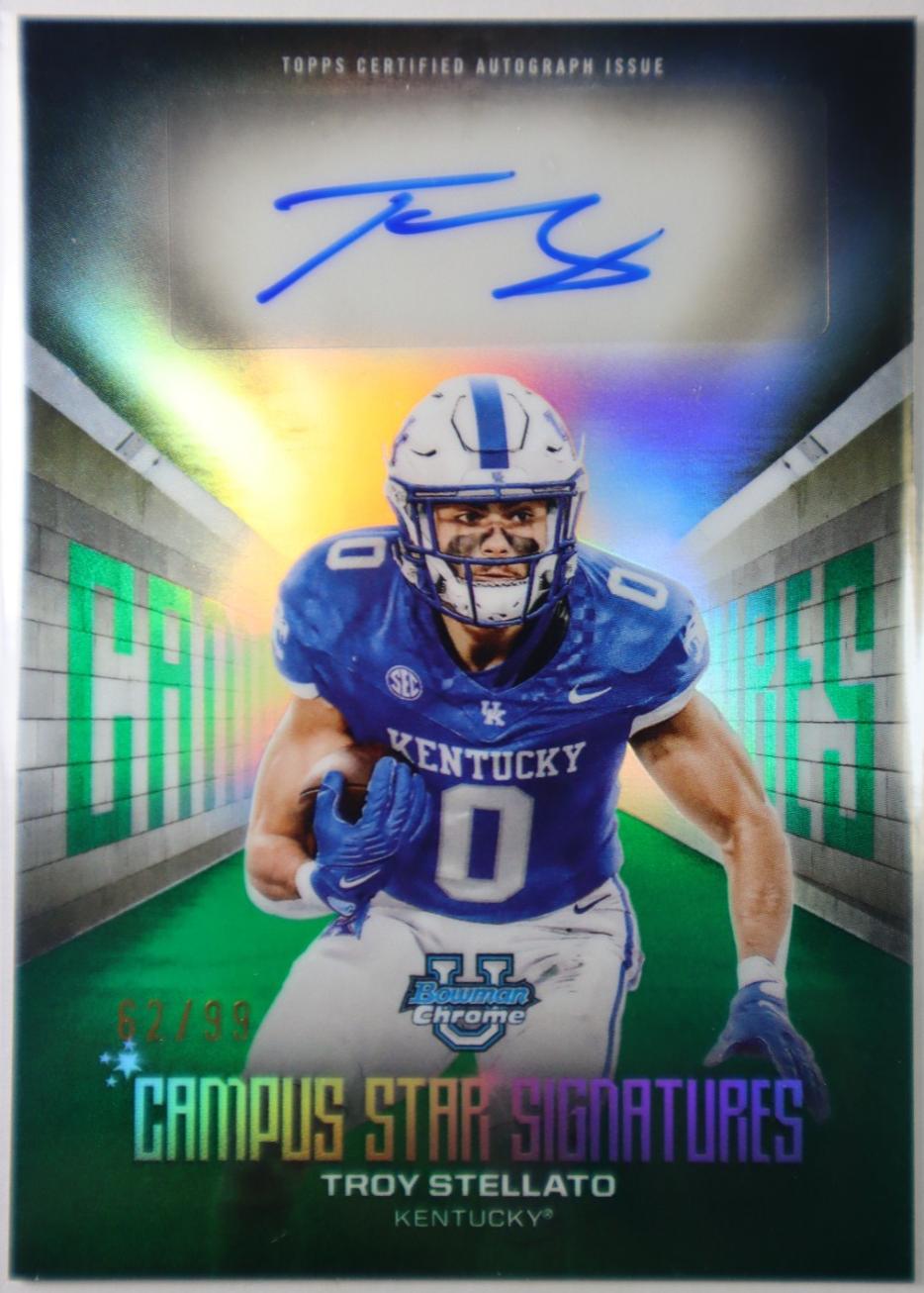 Troy Stellato [Green Refractor] #CSS-TST
