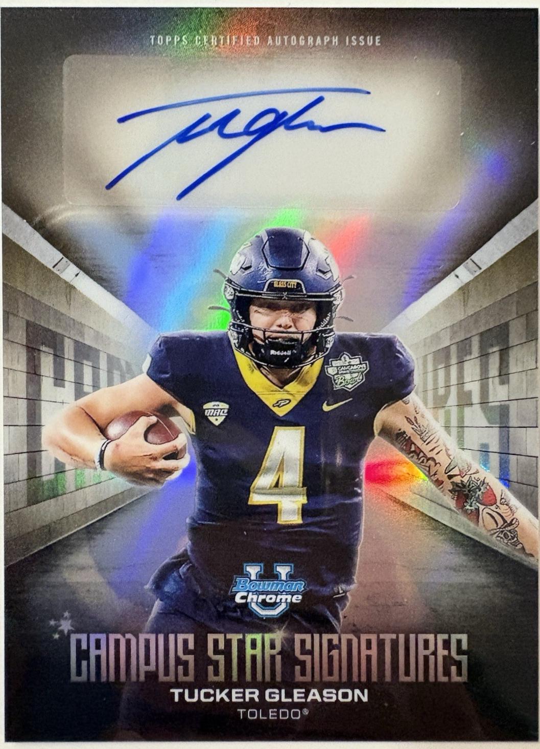 Tucker Gleason [Orange Refractor] #CSS-TG