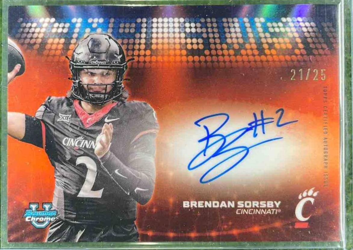 Brendan Sorsby [Orange Refractor] #CVA-BS
