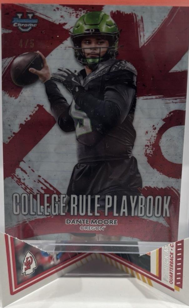 Dante Moore [Red Refractor] #CRP-15