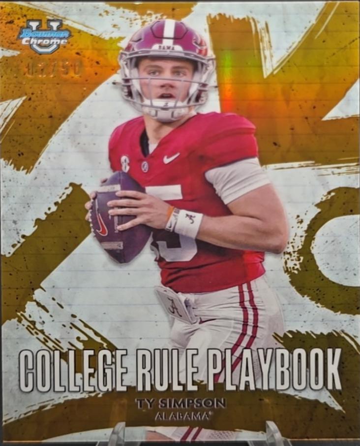 Ty Simpson [Gold Refractor] #CRP-12