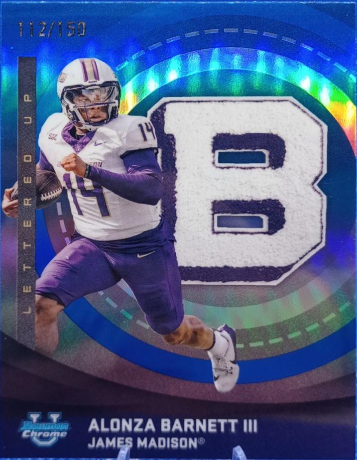 Alonza Barnett III [Blue Refractor] #LU-25
