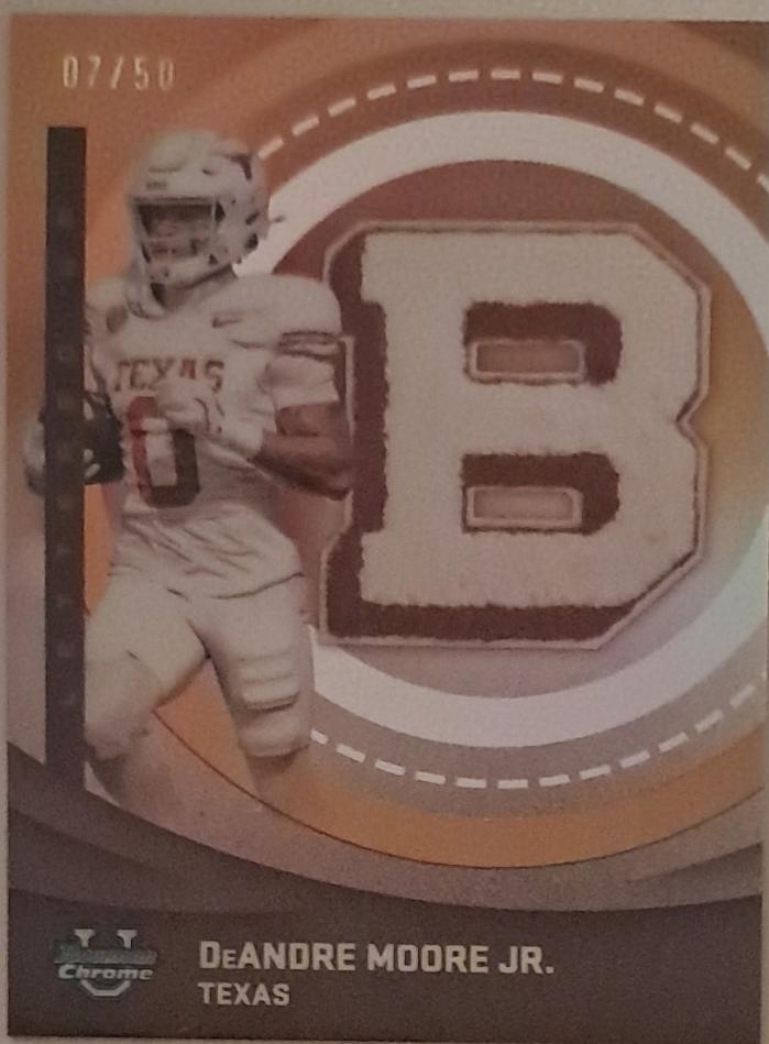 DeAndre Moore Jr. [Gold Refractor] #LU-15