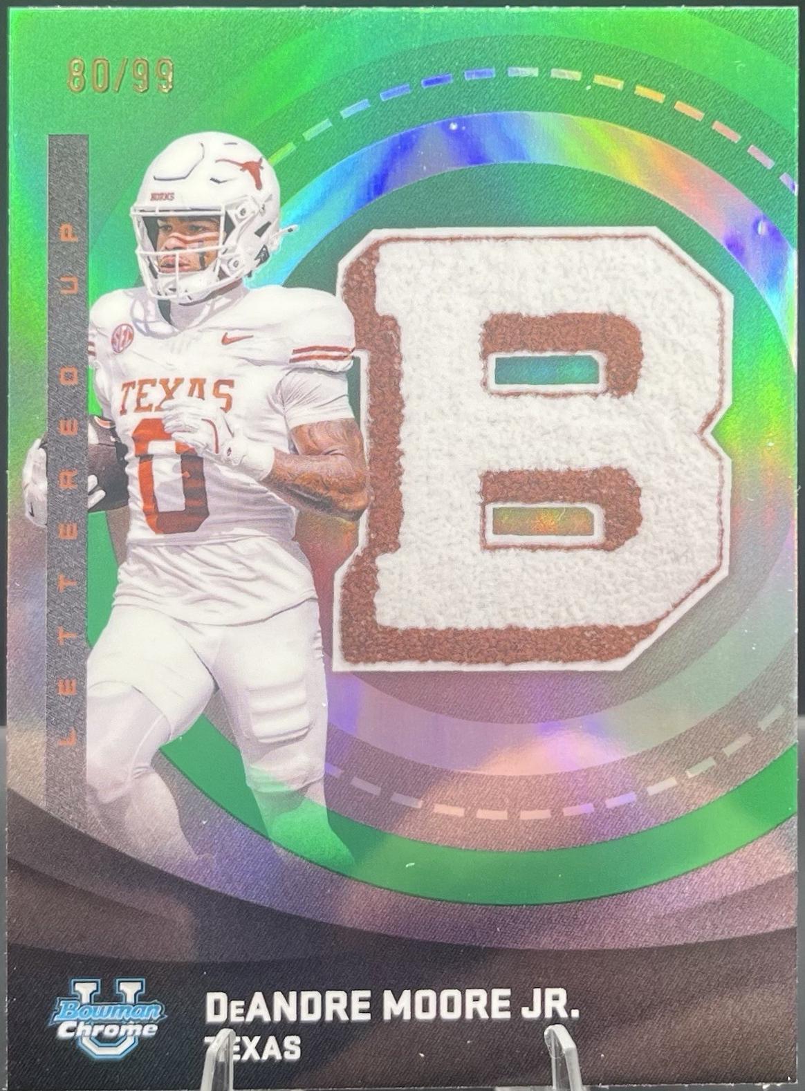 DeAndre Moore Jr. [Green Refractor] #LU-15